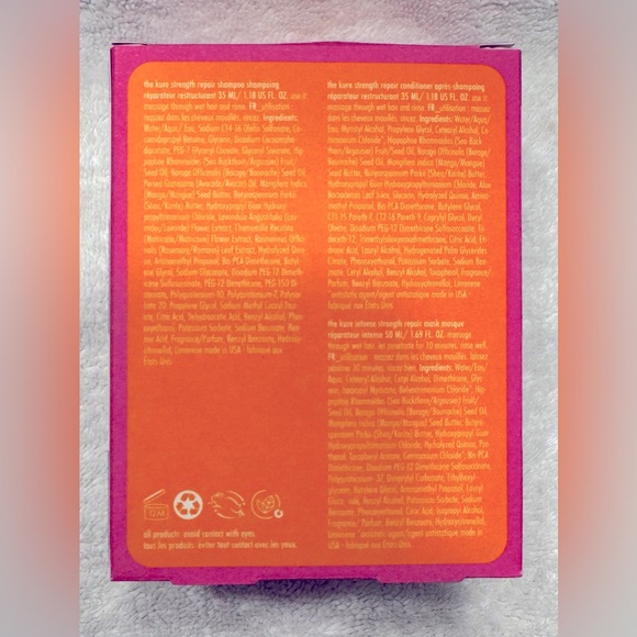 Amika The Kure Strength Repair 3 Piece Trial Set BRAND NEW/SEALED - Picture 6 of 13